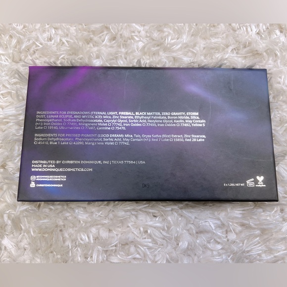 DOMINIQUE COSMETICS || BRAND NEW Celestial Thunder Eyeshadow Palette - Picture 5 of 5